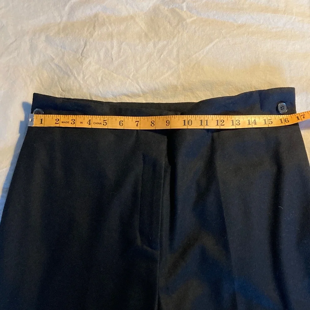 Tall COS wool blend black trousers - Picture 3 of 12